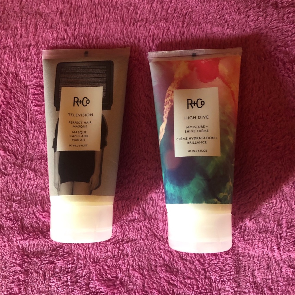 R + Co hair products